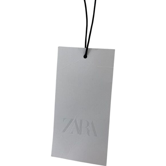 Zara Womens Sweater Size M Ivory Smooth Knit Cardigan Vneck Casual 4192/005 NWT - Picture 5 of 13